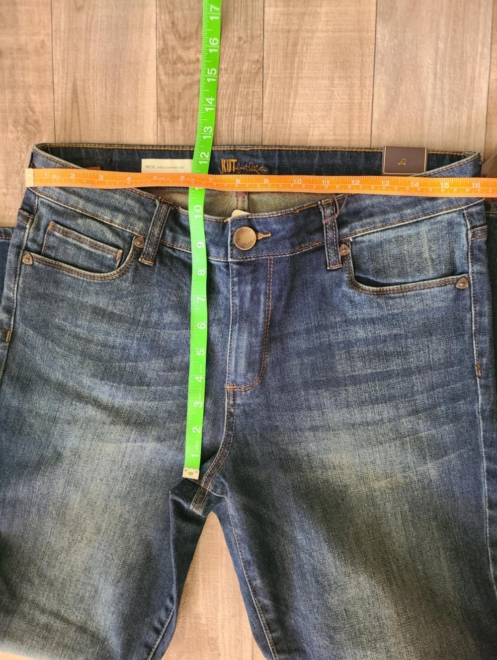 Kut from the Kloth Reese Ankle Straight Leg Size 10 - Picture 16 of 16